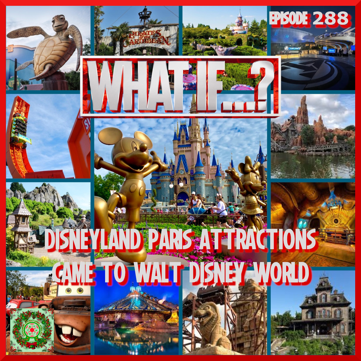 What if Disneyland Paris Attractions were at Walt Disney World