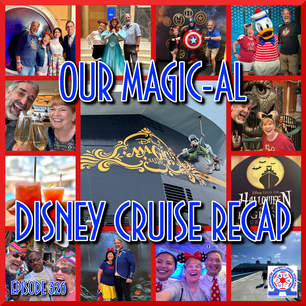 Images of our experience on the Disney Magic Cruise