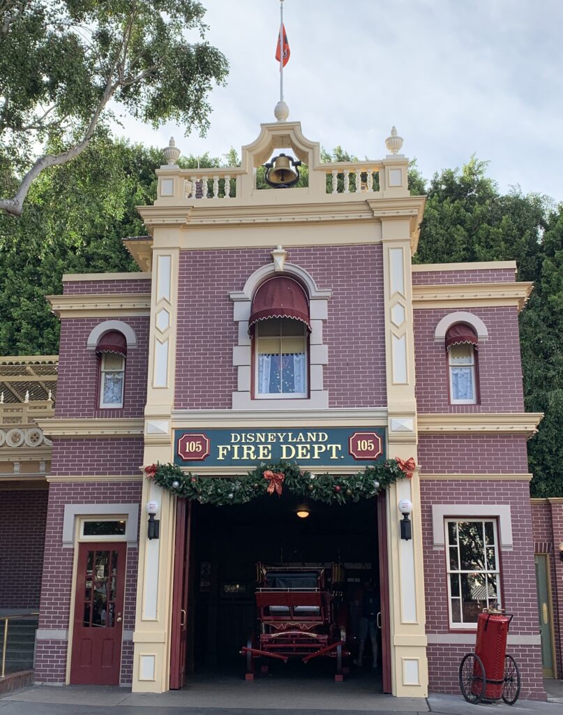 The Fires Station at Disneyland